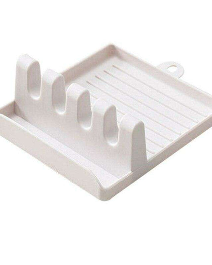 Stylish Kitchen Utensil Organizer with Spoon Rest and Spatula Holder