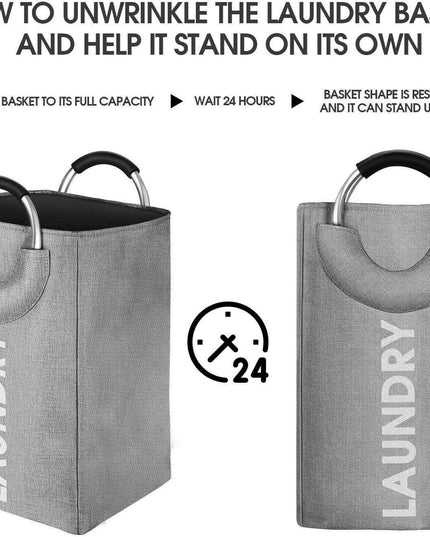 Oversized Multi-Purpose Linen Organizer with Plush Interior - Ultimate Laundry & Storage Solution