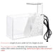 Touch Dimming Acrylic Ecological Desktop Fish Tank