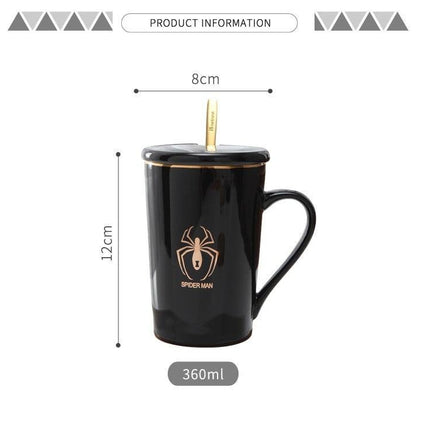 Venom Heroic Insulated Mug with Spoon and Lid