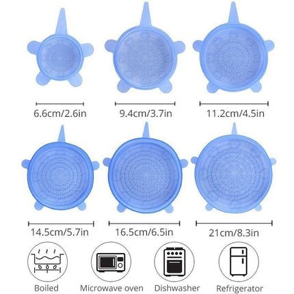 Multi-Size Silicone Stretch Lid Set: Your Ultimate Kitchen Storage Solution