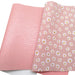 Radiant Gold Heart & Daisy Faux Leather Crafting Sheets - Premium Quality for Creative Endeavors