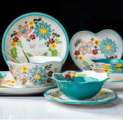 Nordic Elegance Ceramic Dining Set: Elevate Your Culinary Experience