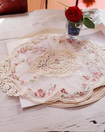 Elegant Lace Dining Placemats - Transform Your Table Setting