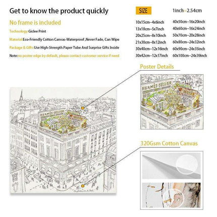 Nordic Tranquility Eco-Friendly Canvas Art Set with Exclusive Gift Bonus