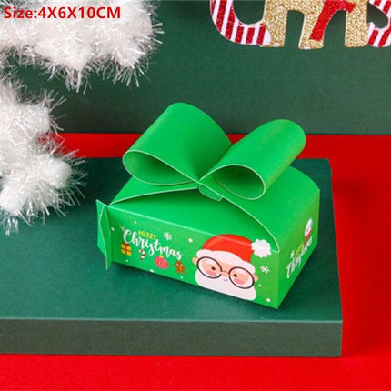 Christmas Cheer: Santa's Whimsical Candy Cottage Décor and Gift Box Set