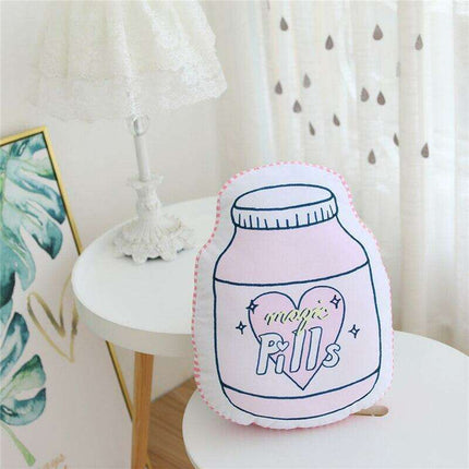 Charming Japanese-Inspired Pink Beca Bear Plush Pillow - Redefining Comfort in Style