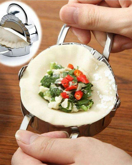 Stainless Steel Dumpling & Pie Maker Kit with Essential Baking Tools
