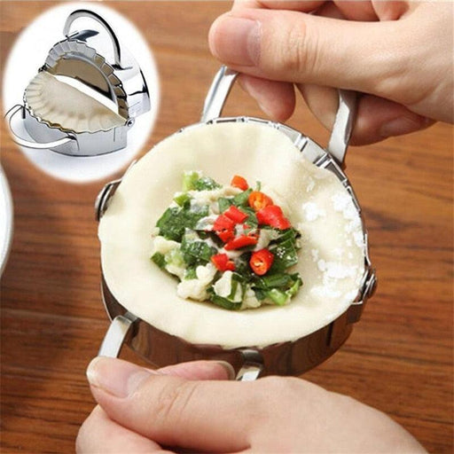 Stainless Steel Dumpling & Pie Maker Kit with Essential Baking Tools