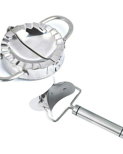 Stainless Steel Dumpling & Pie Maker Kit with Essential Baking Tools