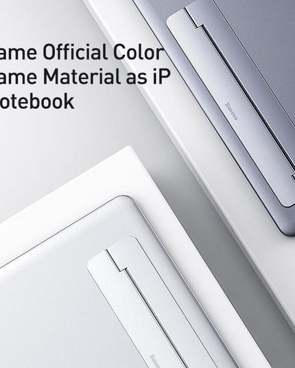 Sleek Aluminum Alloy Laptop Stand for Enhanced Ergonomic Comfort