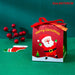 Christmas Cheer: Santa's Whimsical Candy Cottage Décor and Gift Box Set