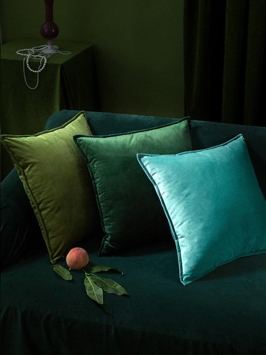 Sumptuous Dual-Print Velvet Pillowcase Set - Stylish Home Accent Essential