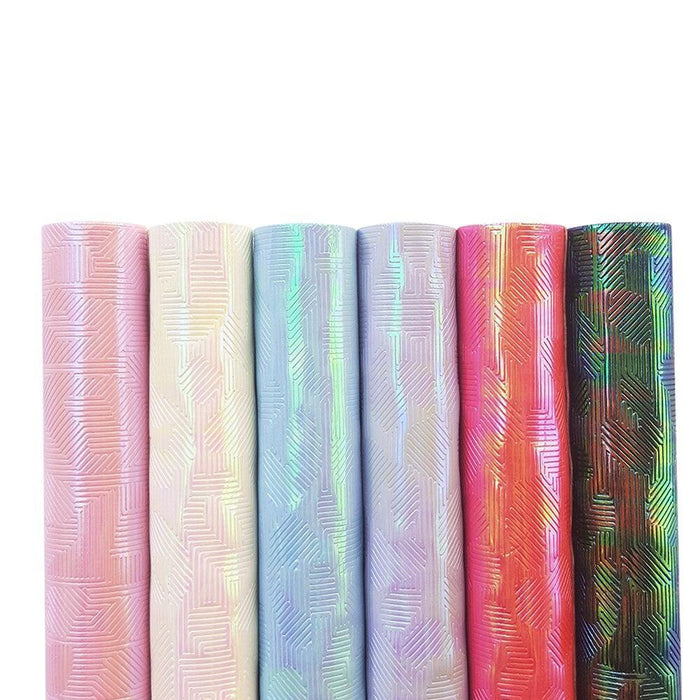 Mesmerizing Mermaid and Serpent Vegan Leather Craft Sheets - Set of 6