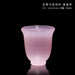 Elegant Hibiscus Pink Jade Porcelain Tea Cup Set for Chinese Retro Tea Ceremonies