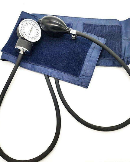 Home Blood Pressure Monitoring Set with Stethoscope and Adjustable Nylon Cuff