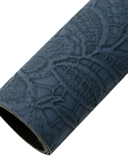 Chic Bloom: Premium Faux Leather Craft Sheets for Creative Expression