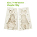 3D Bunny Silicone Mold - Ideal for Cake Decorating and Chocolate Making