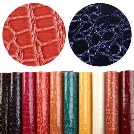 Stone-Inspired Luxury Faux Leather Crafting Fabric for Artisans