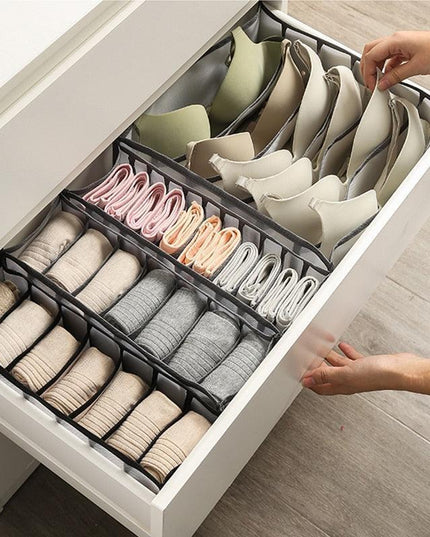 Nylon Closet Organization System with Enhanced Storage and Ventilation