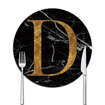 Personalized Monogram Coasters for Sophisticated Table Settings