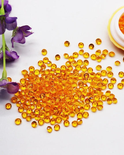 Elegant Clear Acrylic Diamond Scatter Set for Luxurious Event Decor