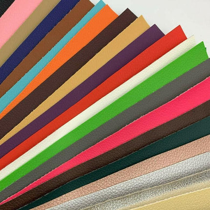 Elegant PU Faux Leather Bow Crafting Sheets - DIY Laser-Cut Kit