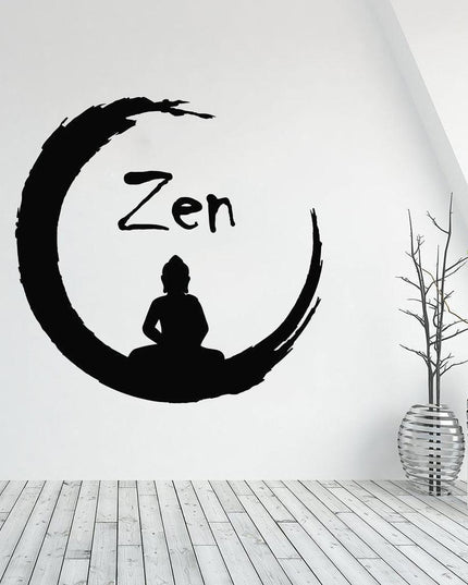 Zen Serenity Wall Decals: Transform Your Fitness Room into a Peaceful Oasis