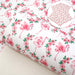 Christmas Flower Faux Leather Sheets - DIY Craft Material for Festive Projects