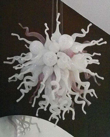 Customizable Elegant Glass Chandelier | Handcrafted Design | Unique Lighting Fixture