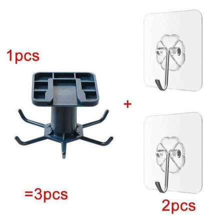 Multi-Functional 360° Rotating Waterproof Kitchen Caddy for Efficient Storage Solutions