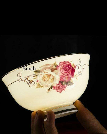 Elegant Guci Free Bone China Dining Collection with Stylish Ceramic Bowl