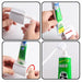 Colorful Eco-Conscious Cartoon Toothpaste and Face Foam Dual Dispenser for Sustainable Bathrooms
