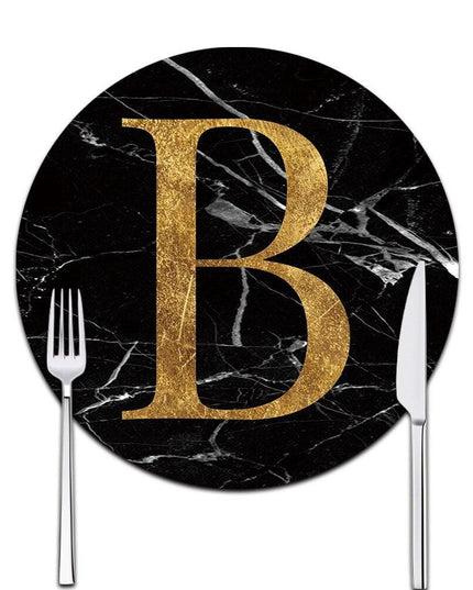 Personalized Monogram Coasters for Sophisticated Table Settings