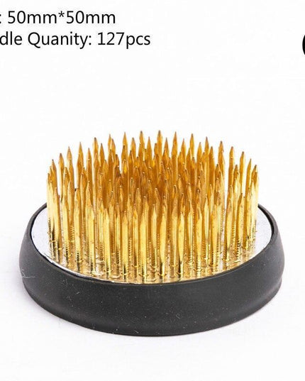 Ikebana Elegance: Exquisite Japanese Kenzan Floral Arrangement Toolset