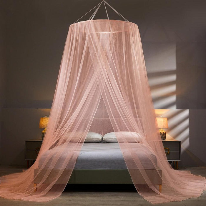 Foldable Bed Canopy Mosquito Net for Summer Camping and Bedroom Use