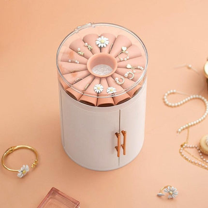 Chic Multi-Layer Jewelry Organizer: Stylish and Portable Storage for Your Accessories