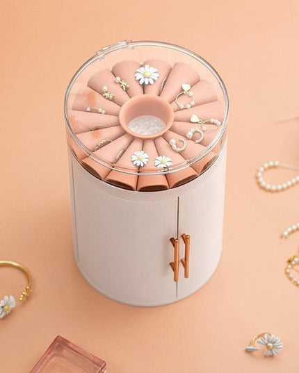 Chic Multi-Layer Jewelry Organizer: Stylish and Portable Storage for Your Accessories