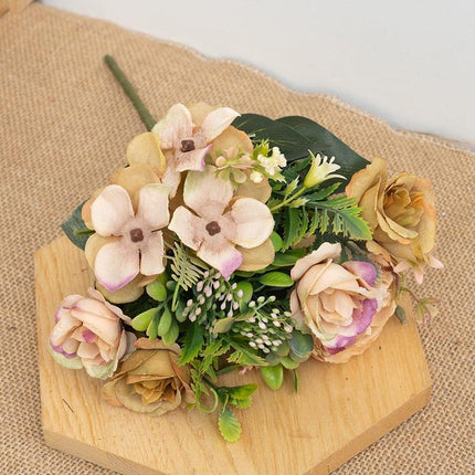 Elegant White Silk Roses - Perfect for Weddings, Autumn Decor, and Holiday Celebrations