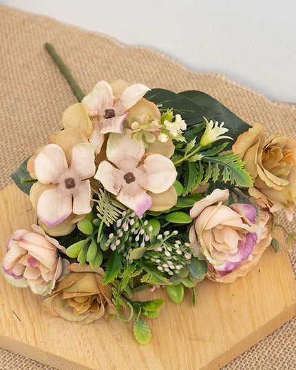 Elegant White Silk Roses - Perfect for Weddings, Autumn Decor, and Holiday Celebrations