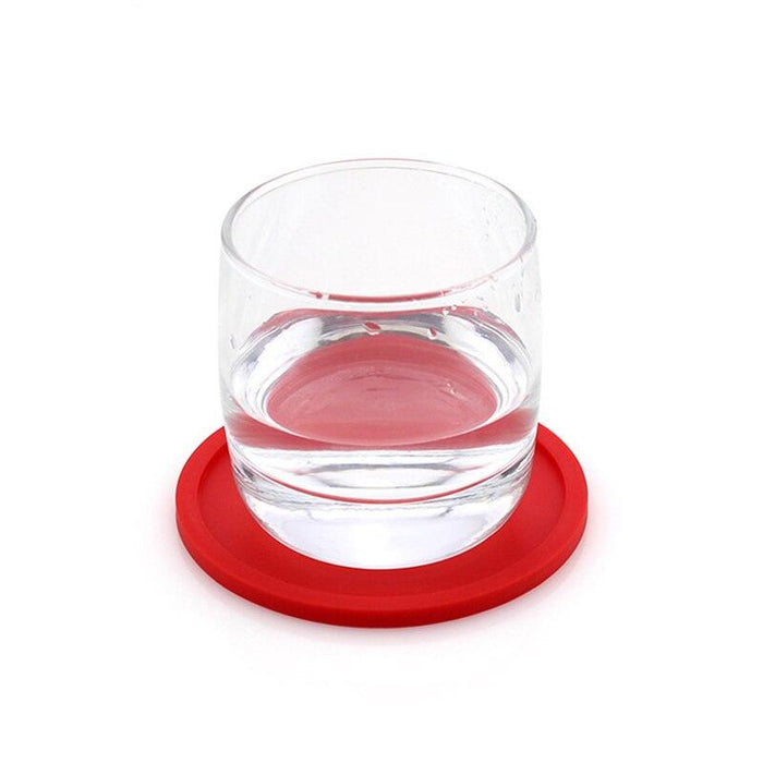 Stylish Silicone Coaster Collection - Sophisticated Home and Office Accessory