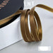 Sparkling Glitter Ribbon Set - Premium 50Yards Shiny Satin Ribbon for Crafts