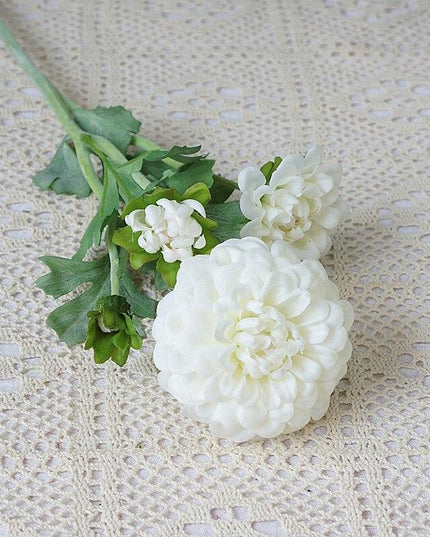 Lifelike Premium Dahlia Floral Arrangement - Sophisticated Artificial Decor