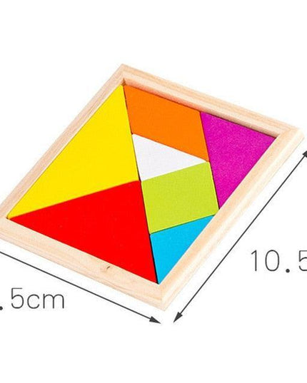Colorful 3D Tangram Puzzle: Ignite Creativity and Learning