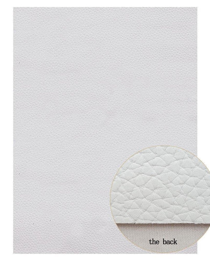 Artisanal Luxe Litchi Faux Leather Crafting Essential