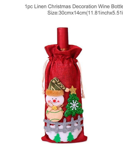 Holiday Cheer Wine Bottle Dress: Celebrate in Festive Elegance
