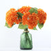 Luxurious 3D Hydrangea Floral Arrangement - Realistic Latex Flowers for Home and Events