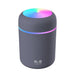 Vibrant USB Aroma Diffuser and Humidifier with Dual Mist Options and Soothing Night Light