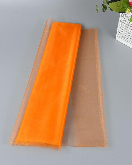 Glistening Elegance Crystal Organza Tulle Ribbon Roll