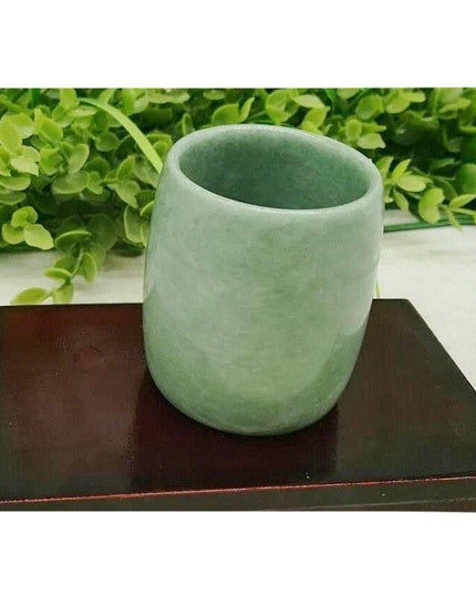 Luxurious Jade Stone Kung Fu Tea Set for Elegant Tea Ceremonies